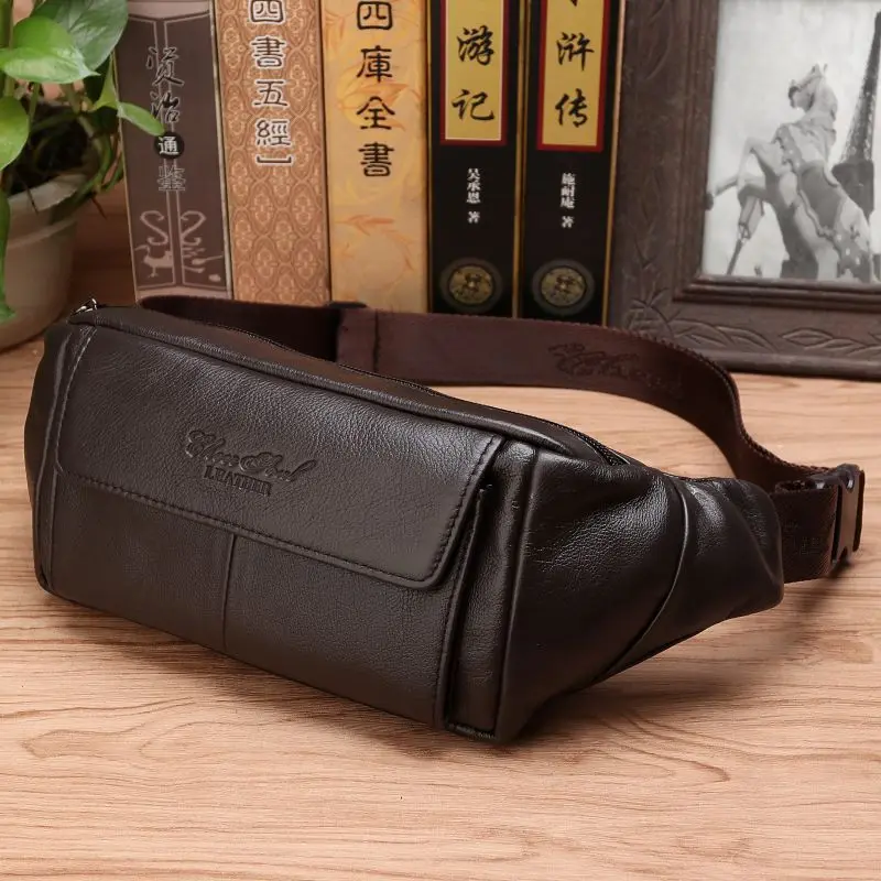 Phone Cases For Boys - Borsa da Cintura in Vera Pelle