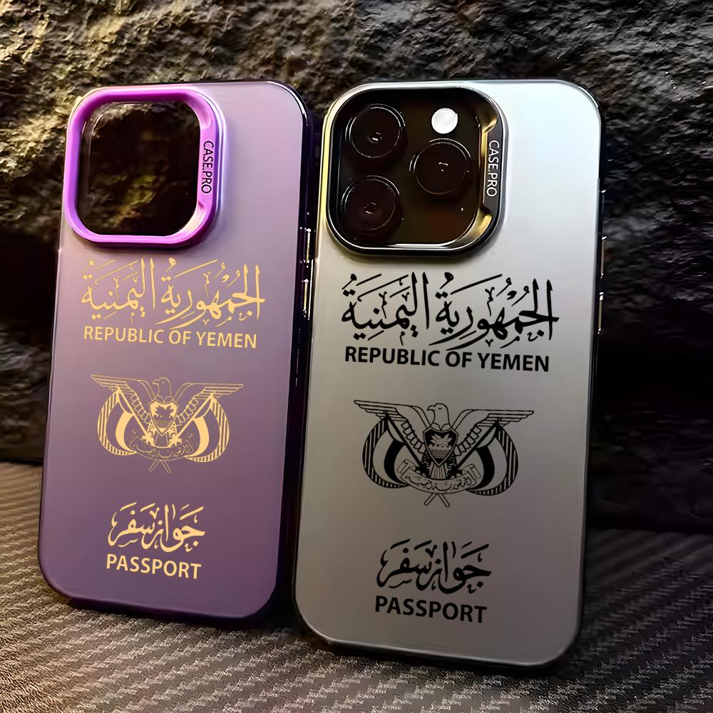 Phone Cases Designer - Custodia per telefono Y-Yemen Passport per