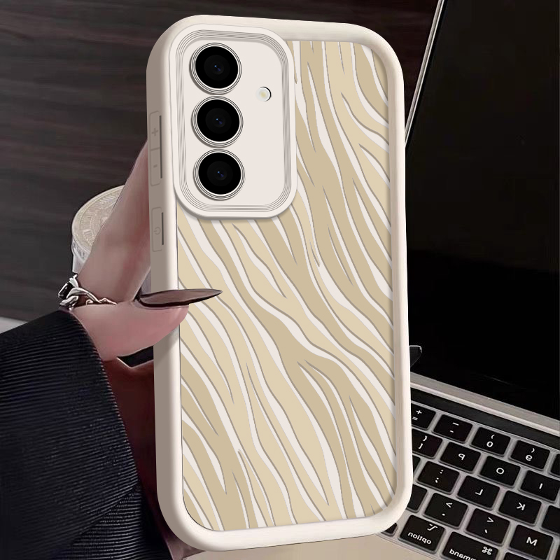 Phone Cases Zebra - Custodia Morbida con Motivo Zebrato per