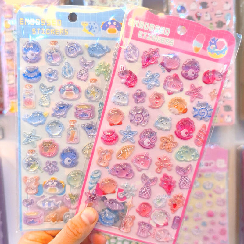 Phone Cases For Boys - Adesivi 3D a Rilievo con Conchiglie