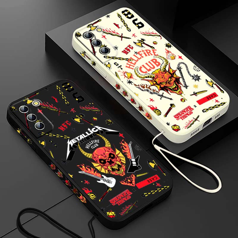 Phone Cases Galaxy S23 - Cover per telefono con cordino liquido