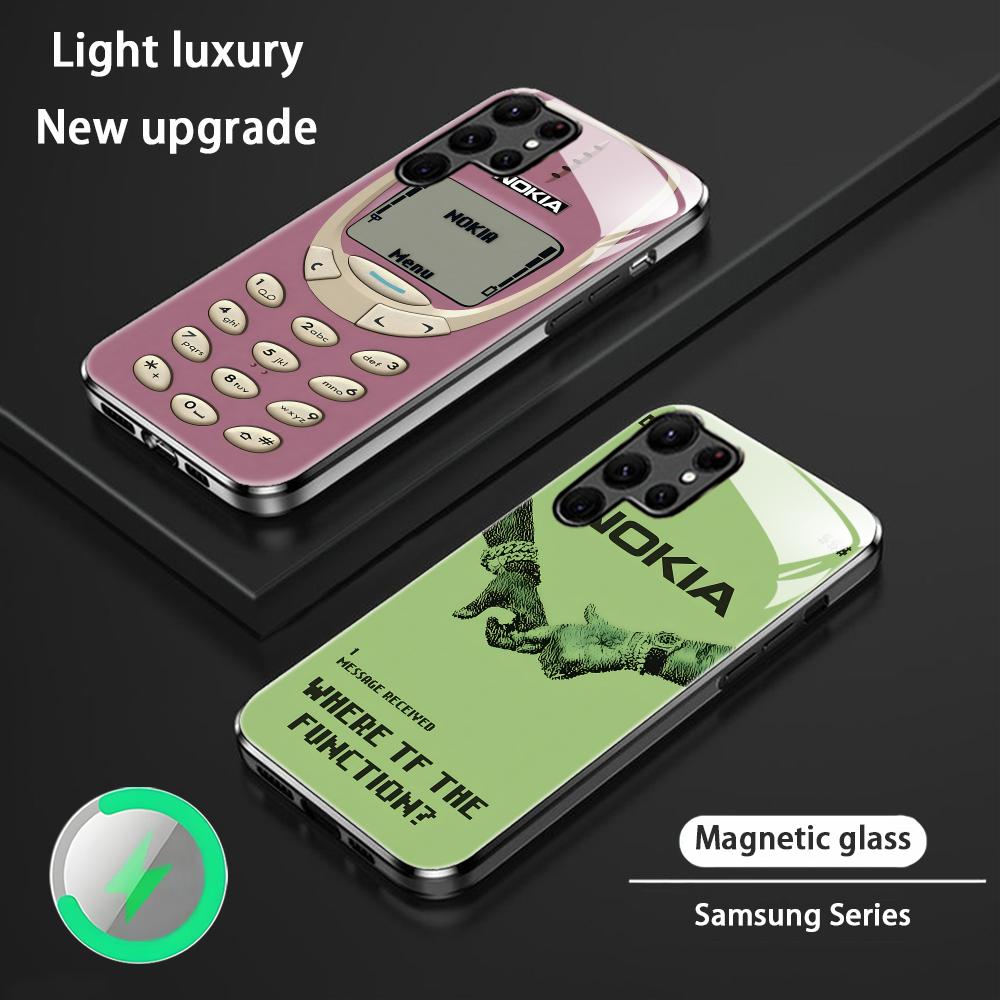 Phone Cases Galaxy S23 - Custodia Magnetica in Vetro Cool N-Nokiaes-s