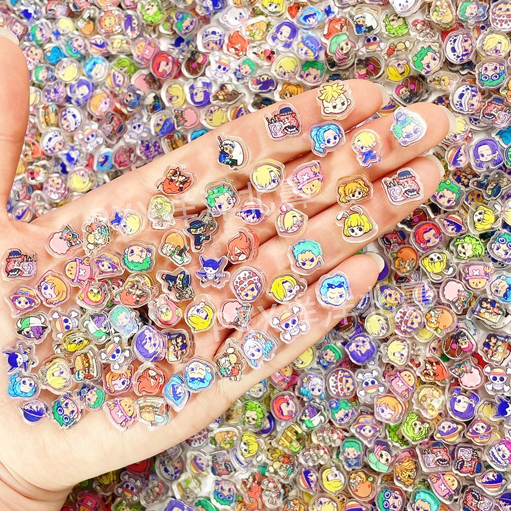 Phone Cases One Piece - 100 mini ciondoli acrilici fai-da-te One