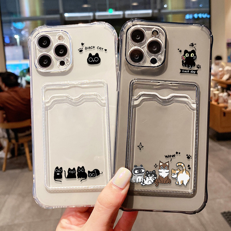 Phone Cases Xr Cute - Custodia per telefono simpatico gatto nero