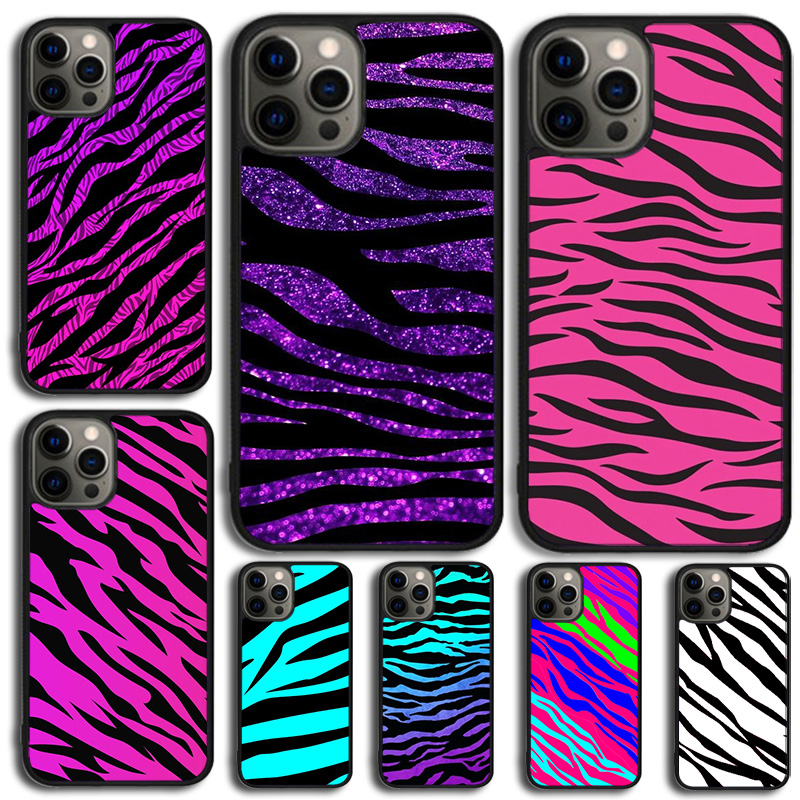 Phone Cases Zebra - Custodia per telefono con stampa zebrata