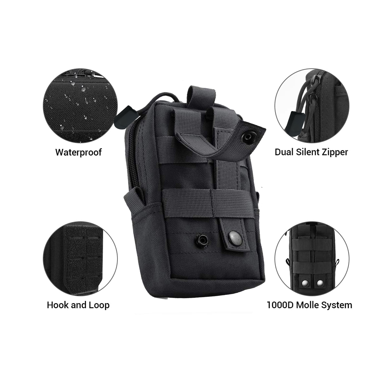 Marsupio tattico Molle Marsupi - Military Grade Case recensione e prezzo