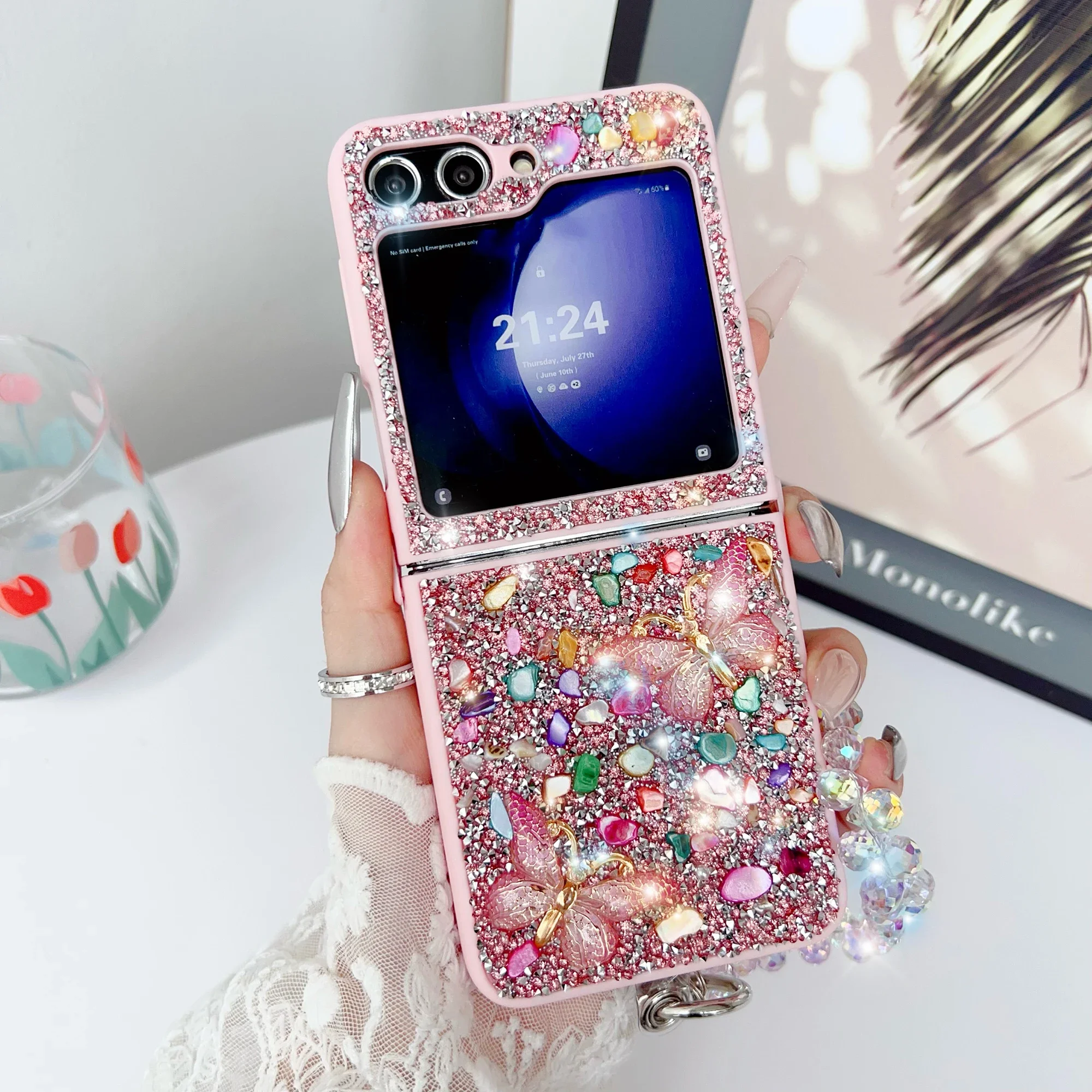 Custodia per telefono glitter  - Phone Cases Z Flip 6 recensione e prezzo