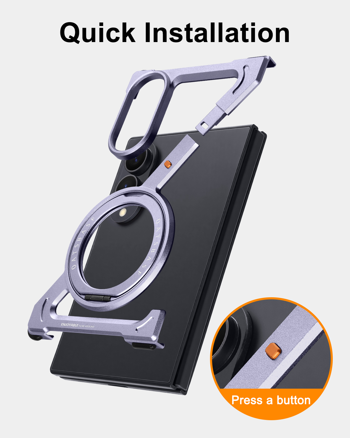 Eary per Samsung Galaxy Z Fold - Military Grade Case recensione e prezzo